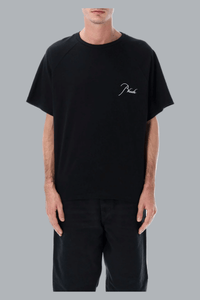 CLASSIQUE RAGLAN TEE BLACK/ WHITE