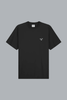T-shirt met hartlogo, zwart