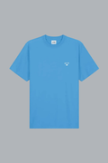 T-shirt met hartlogo in blauw