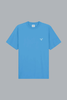 T-shirt met hartlogo in blauw