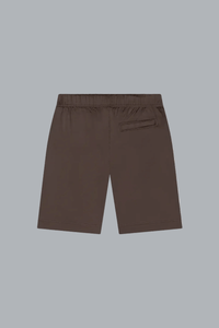 Interlock Supima Sport Shorts Ebony Brown