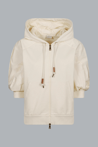 HOODIE MET RITS