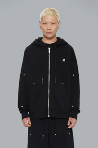 MONK ZIP THROUGH HOODIE