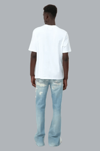 AMIRI SCRIPT T-SHIRT WIT