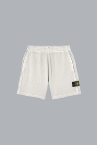 OLD' EFFECT MALFILÉ FLEECE SHORTS PEARL GREY