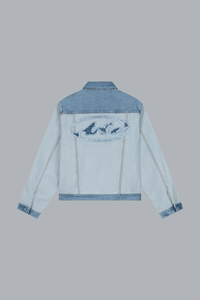 Denim Inside/Out Jacket Denim Bleach