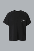 CLASSIQUE RAGLAN TEE BLACK/ WHITE