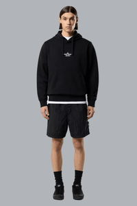 NYLON METAL IN ECONYL REGENERATED NYLON SHORTS BLACK