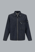 INDIGO RINSED SHIRTS BLUE RINSE