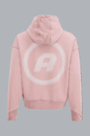 Washed A Logo Zip Through Hoodie