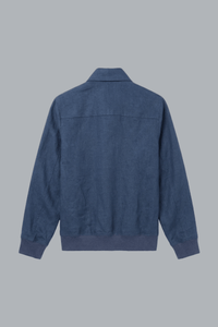 Linen Bomber Jacket