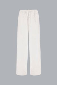 Broderie Pants