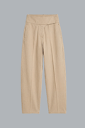 BALLOON FIT JEANS BEIGE