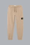 ORGANIC COTTON FLEECE SWEAT BOTTOMS DESERT SAND