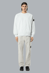 ORGANIC COTTON FLEECE SWEATSHIRT SKY BLUE