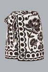FLORAL ARABESQUE SKIRT