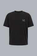 30/1 JERSEY SHORT SLEEVE LOGO T-SHIRT BLACK