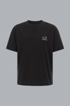 30/1 JERSEY SHORT SLEEVE LOGO T-SHIRT BLACK