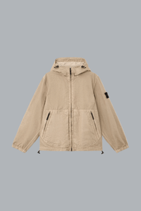 Panama-TC jas van nylon met organische look in de kleur Desert Sand.
