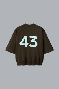 "43" CUT SLEEVE SWEATER