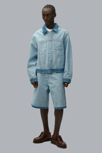 Denim Inside/Out Jacket Denim Bleach