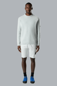 ORGANIC COTTON FLEECE SHORTS SKY BLUE