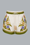 TROPISCHE SJAAL EN ZANDSHORTS