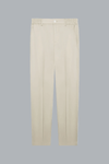 Wool Stretch Trousers Light Beige