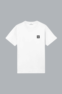 T-shirt van 60/2 katoenjersey, lichtblauw.
