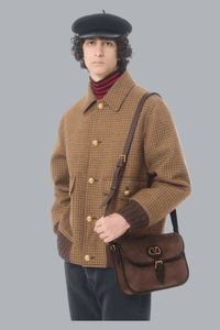 CROSS BODY BAG TESTA DI MORO/OAK BROWN