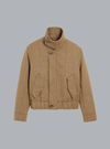 HARRINGTON JACKET DARK BEIGE