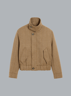HARRINGTON JACKET DARK BEIGE