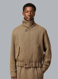 HARRINGTON JACKET DARK BEIGE