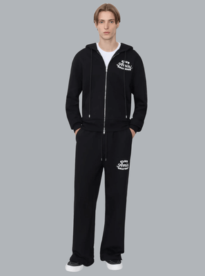 AMIRI CLUB AMIRI ZIP THROUGH HOODIE