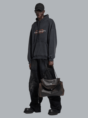 BB STENCIL LARGE FIT HOODIE