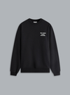 SLOGAN PRINT SWEATER BLACK