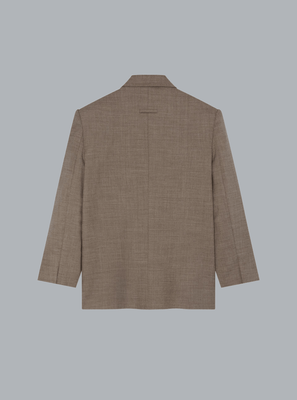 SINGLE BREASTED BLAZER DUNE PEARL