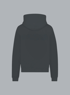 STARDOME PRINT WASHED HOODIE BLACK