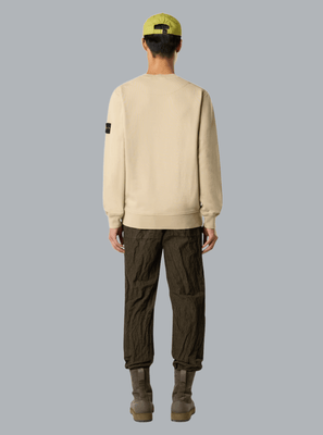 ORGANIC COTTON FLEECE SWEATSHIRT DESERT