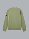 ORGANIC COTTON FLEECE SWEATSHIRT GREEN