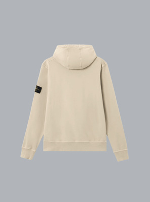 ORGANIC COTTON FLEECE, GARMENT DYED DESERT