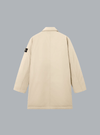 MICRO TWILL LONG COAT DESERT