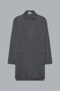 LIGHT MEMORY TECH PACKABLE LOGO PRINT CAR COAT