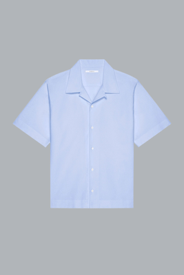 SHIRT IN COTTON LIGHT BLUE