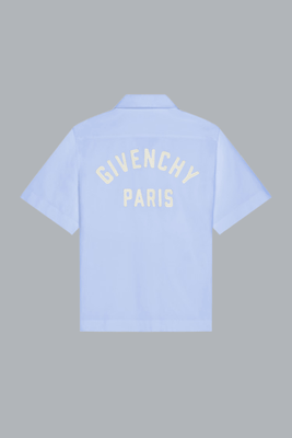 SHIRT IN COTTON LIGHT BLUE