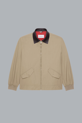 COLLARED ZIP-UP JACKET