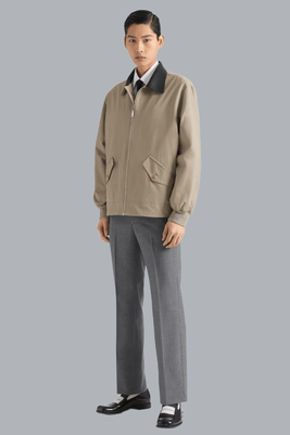 COLLARED ZIP-UP JACKET