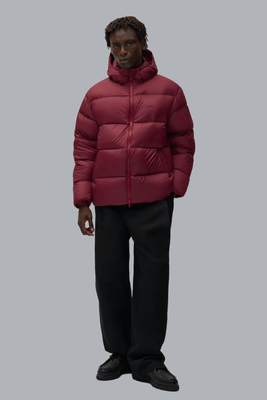 ARTE PUFFER JACKET BURGUNDY