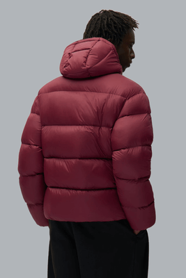 ARTE PUFFER JACKET BURGUNDY
