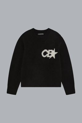 CB STAR CREWNECK BLACK